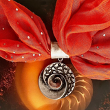 Pendentif Foulard AMANDINE