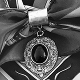 MINK Scarf Pendant
